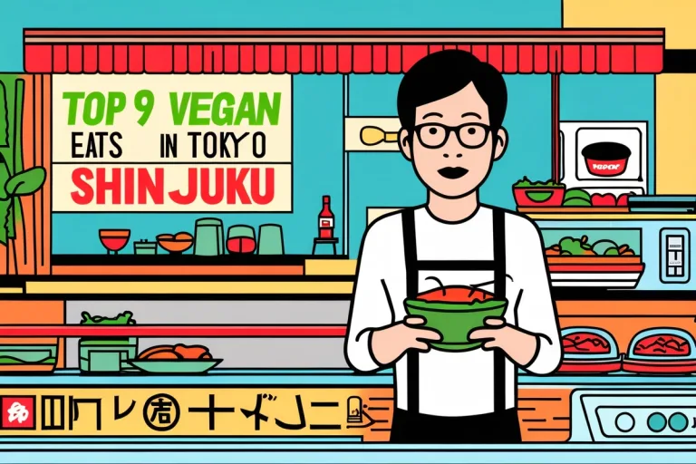 Top 9 Vegan Eats in Tokyo Shinjuku - Ultimate Guide