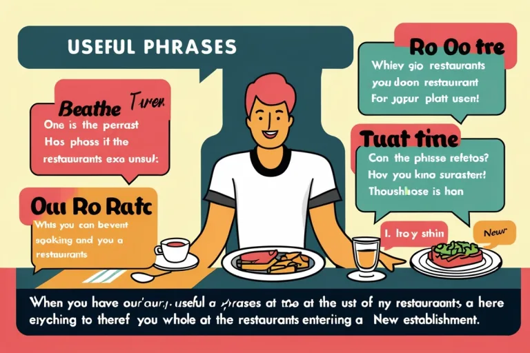 Useful Phrases At Restaurants When Entering A New Establishment