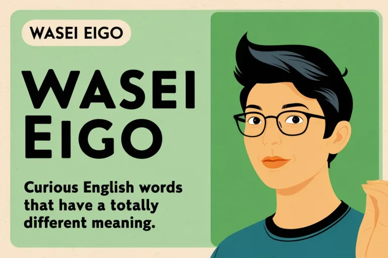 Wasei Eigo: Curious English Words That Have a Totally Different Meaning