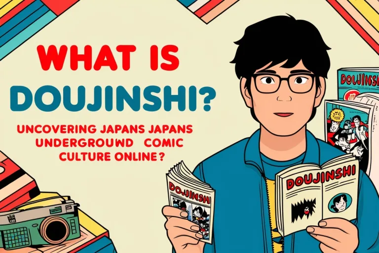 What Is Doujinshi Uncovering Japans Underground Comic Culture Online