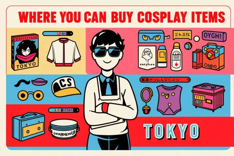 Where You Can Buy Cosplay Items In Tokyo