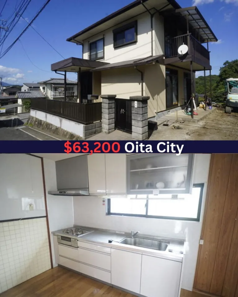 Affordable 5LDK Near Oita University and Hot Springs – $63K