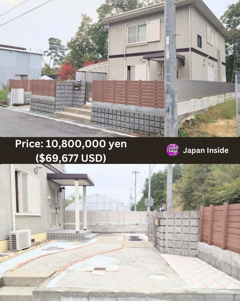 Spacious Four-Bedroom House Near Shigaraki Station Offers Rural Japanese Lifestyle