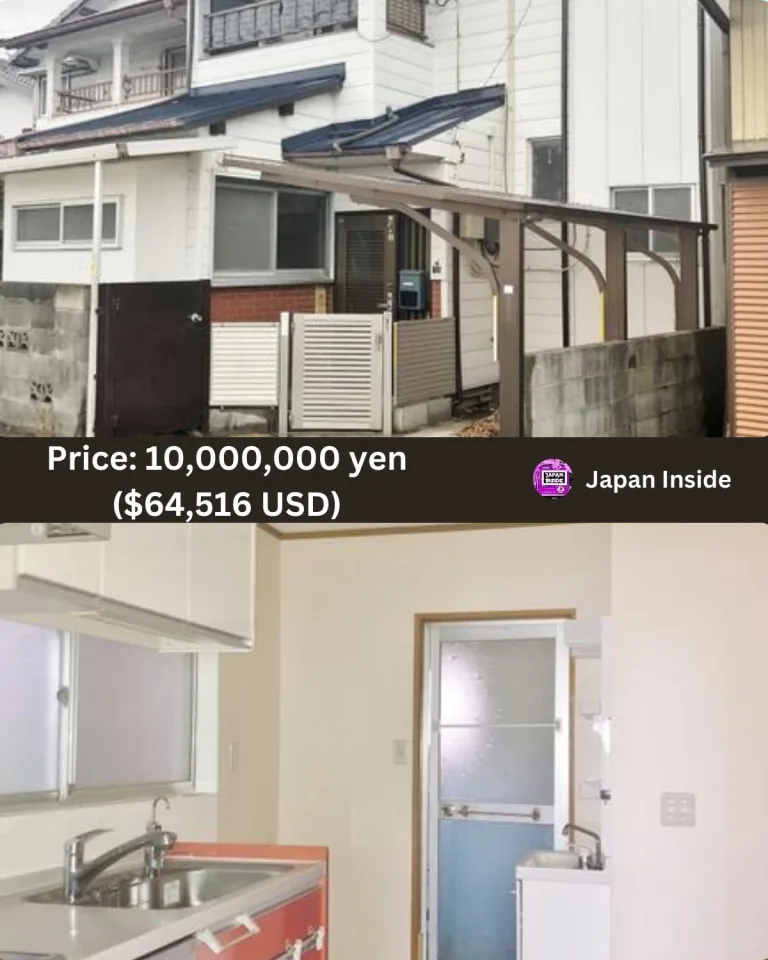 Affordable Four-Room House In Tokushima City With Recent Exterior Renovations