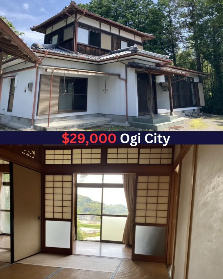 Spacious 6LDK Traditional House in Ogi, Saga for $29K