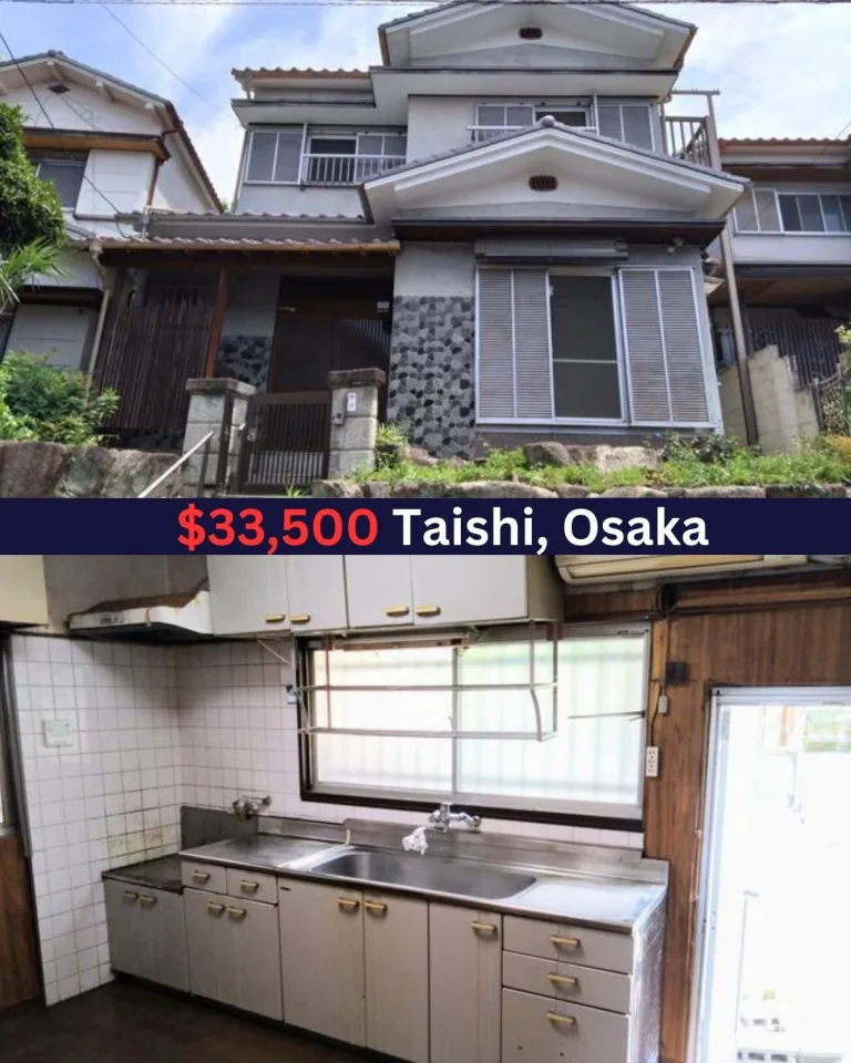 Affordable Japanese Home: $33K in Historic Taishi, Near Osaka