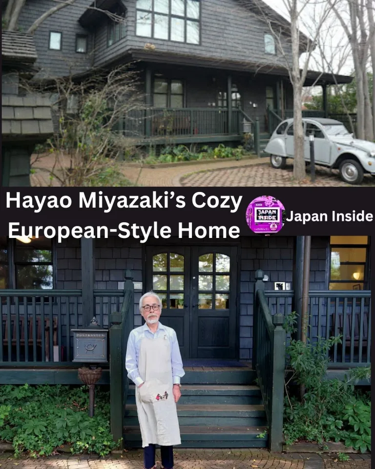 Hayao Miyazaki’s Cozy European-Style Home Near Studio Ghibli