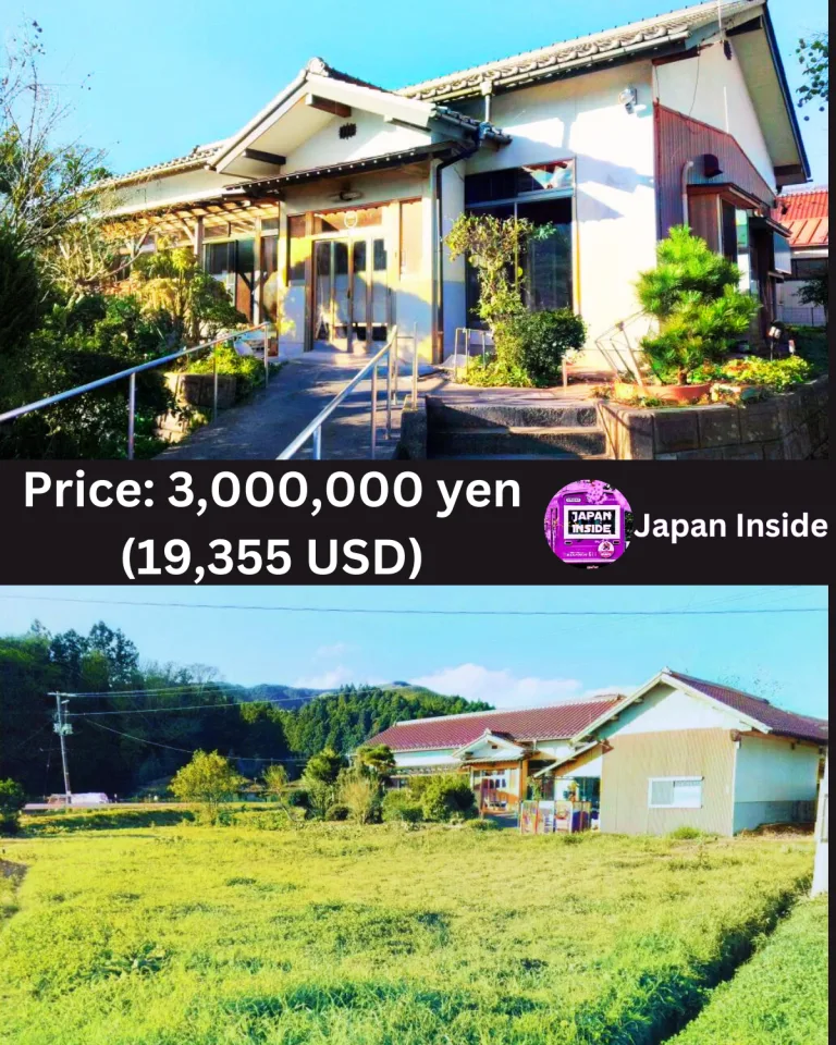 Rustic Six-Room House With Large Lot In Ishinomaki’s Peaceful Countryside