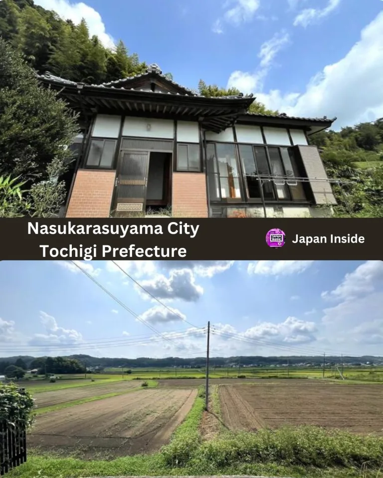 Traditional Single-Story House With Large Garden In Rural Nasukarasuyama City