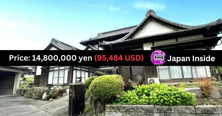 Nine-Room House With Large Garden In Rural Gunma Prefecture Setting