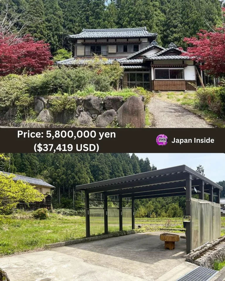 Renovated Five-Bedroom House On Large Lot In Idyllic Fukui Countryside