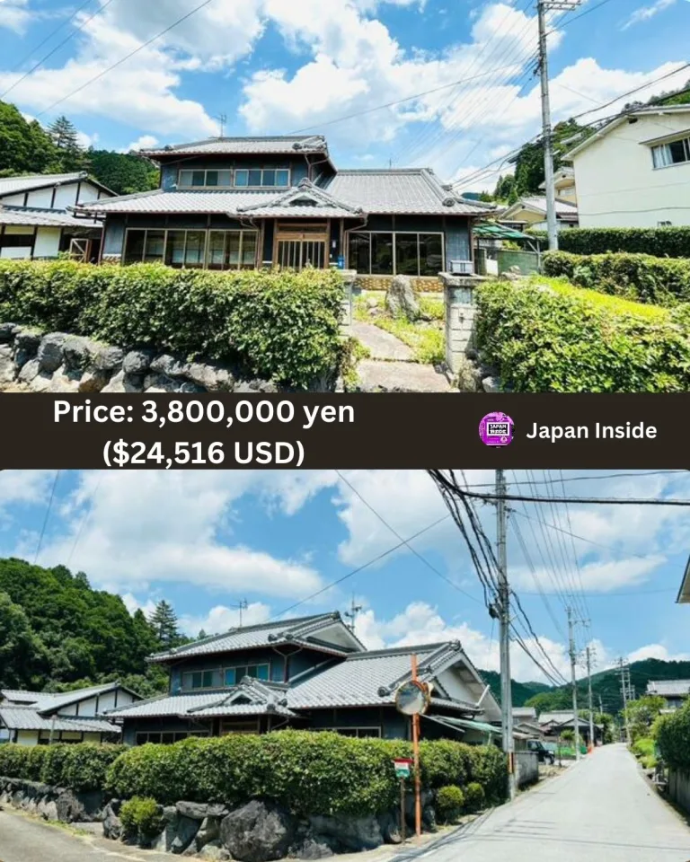 Spacious Traditional Home In Rural Nara Offers Peaceful Japanese Countryside Living