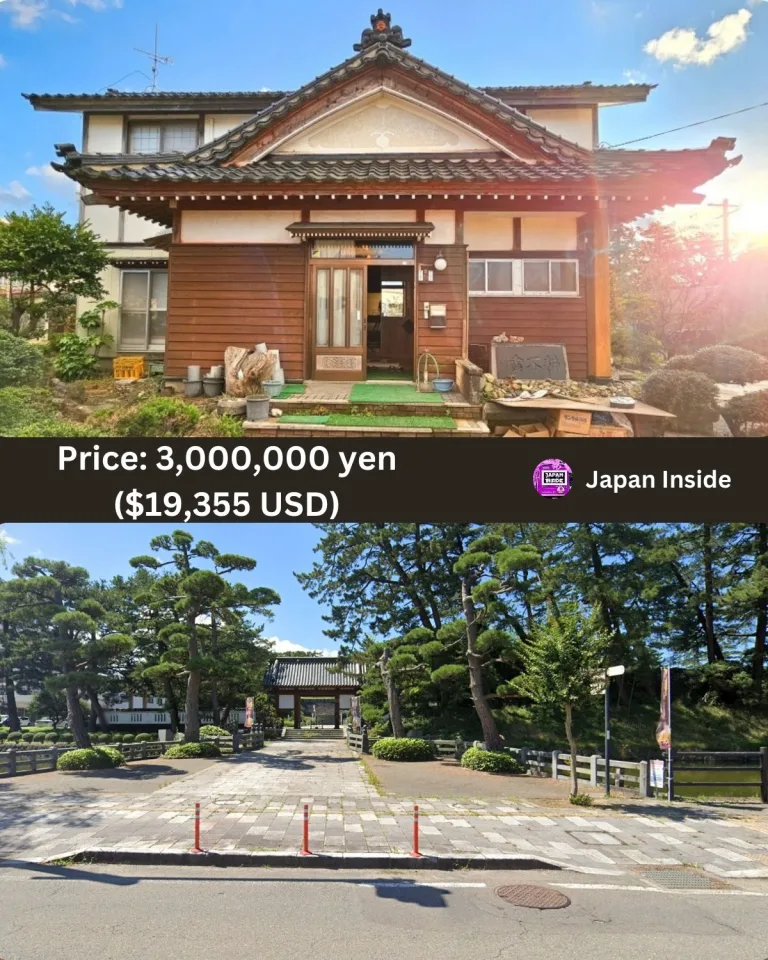 Spacious Traditional Home In Rural Yurihonjo Offers Authentic Japanese Countryside Living