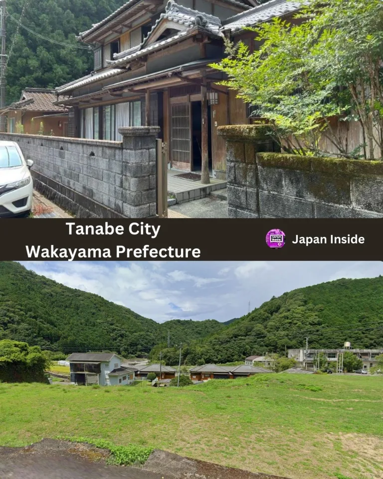 Rustic Five-Room House In Quiet Tanabe Neighborhood Offers Countryside Living