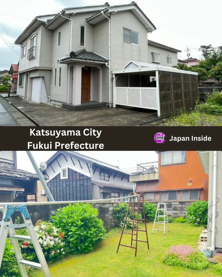 Historic Katsuyama Home Features Nine Rooms Near Echizen Railway Station