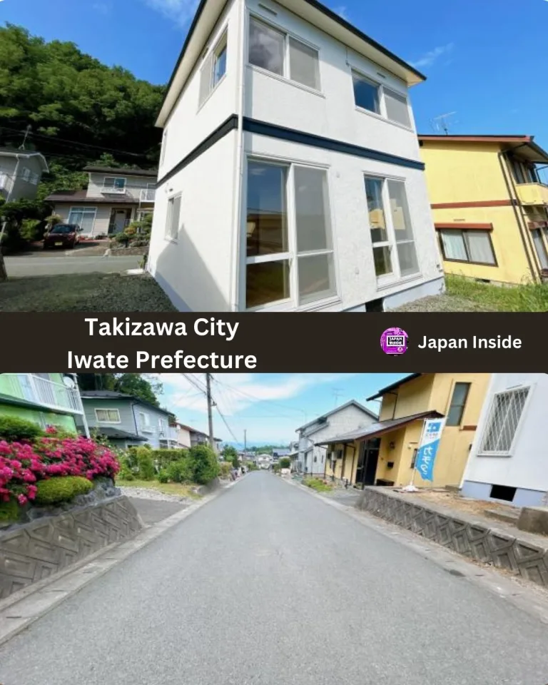 Renovated Three-Bedroom House In Rural Takizawa Offers Spacious Living