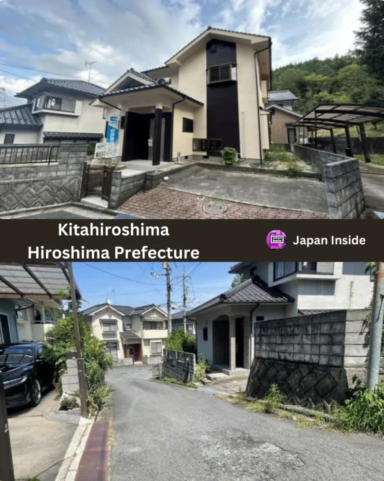 Renovated Family-Sized Home in Scenic Kitahiroshima, Hiroshima