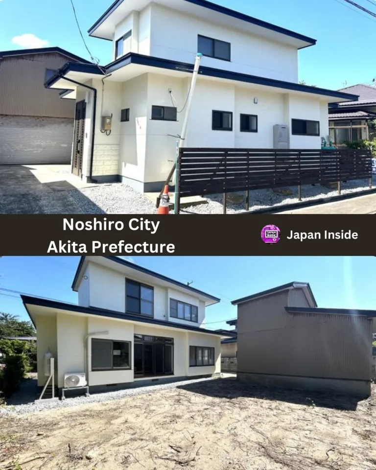 Renovated Traditional Home In Noshiro Offers Spacious Living Near Station