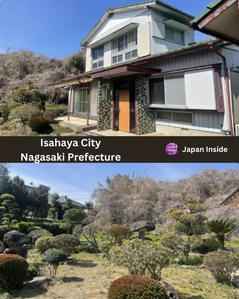 Spacious 8DK Home with Garden in Peaceful Isahaya, Nagasaki