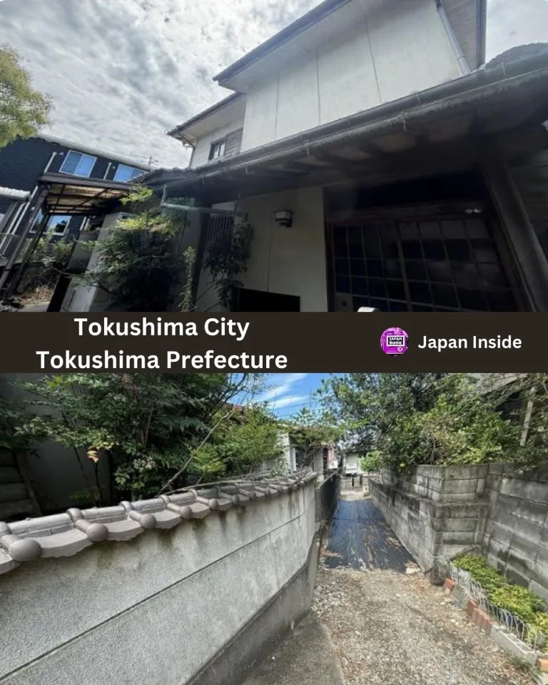 Six-Room House With Large Lot In Tokushima’s Residential Area