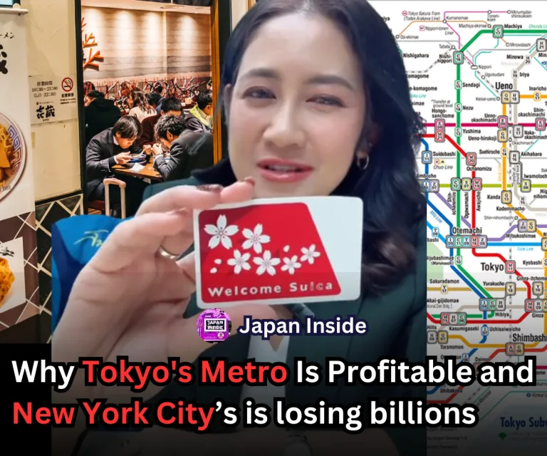 Why Tokyo’s Metro Is Profitable and New York City in $47 billion Debt