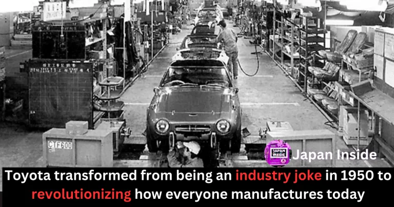 How Toyota Went From Being Outproduced 350:1 to Revolutionizing Manufacturing