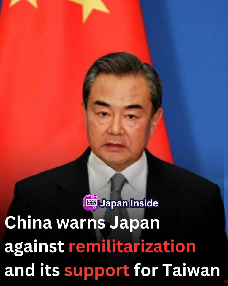 China’s Foreign Minister Highlights Momentum in Japan Relations, Warns Against Militarism