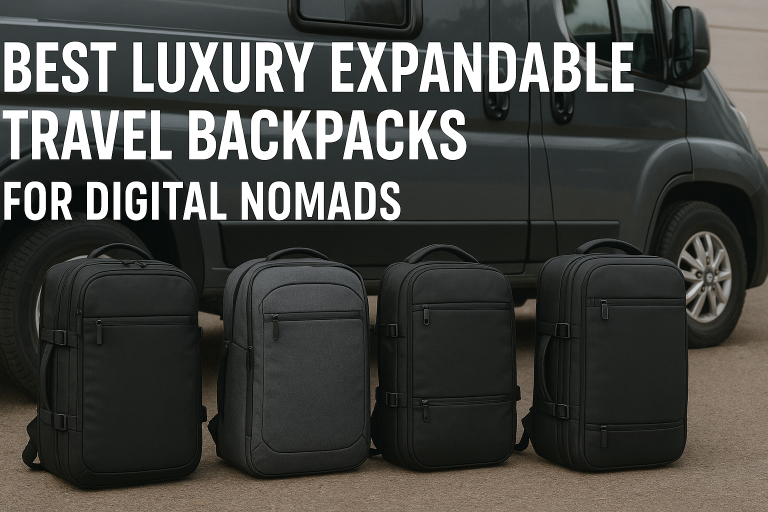 5 Best Expandable Travel Backpacks for Digital Nomads