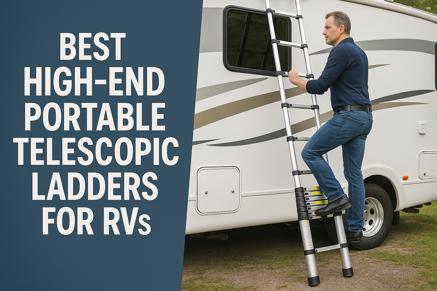 5 Best High-End Portable Telescopic Ladders for RVs