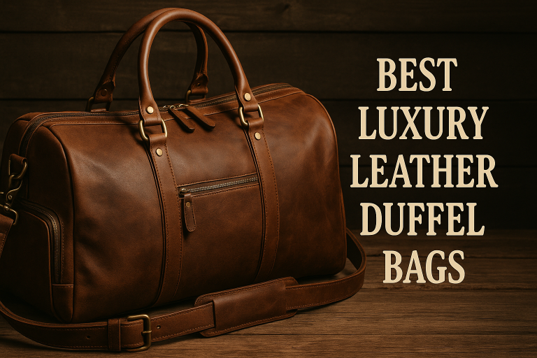 5 Best Luxury Leather Duffel Bags with Vintage Styling