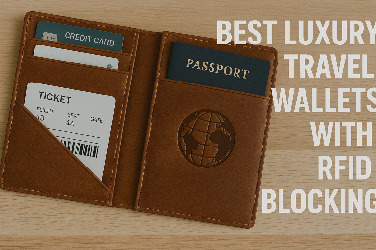 5 Best Luxury Travel Wallets with RFID Blocking