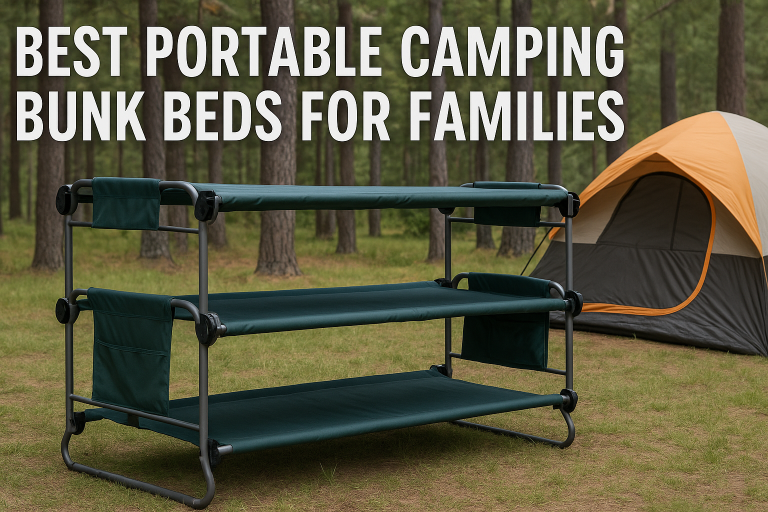 5 Best Portable Camping Bunk Beds for Families