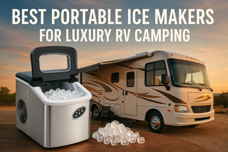 5 Best Portable Ice Makers for Luxury RV Camping