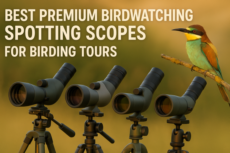 5 Best Premium Birdwatching Spotting Scopes for Birding Tours