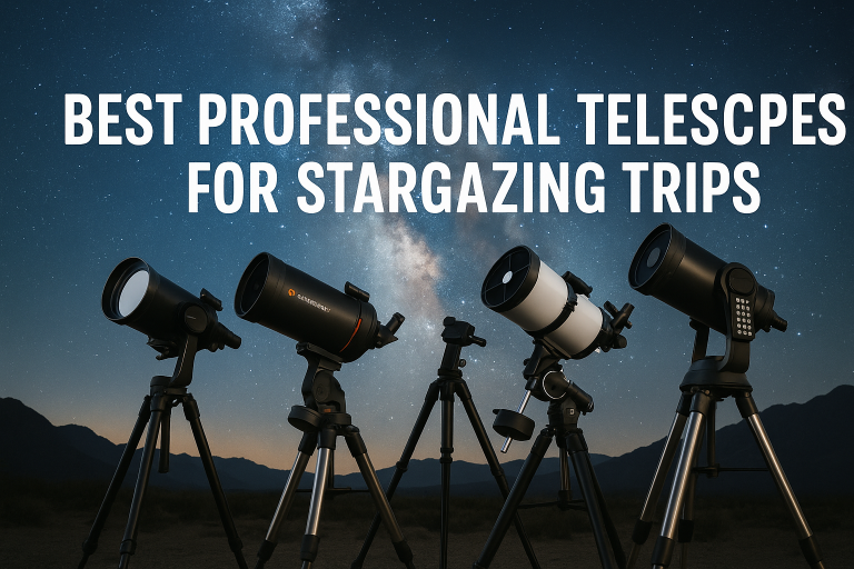 5 Best Professional Telescopes for Stargazing Trips
