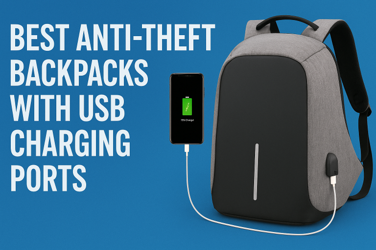 5 Best Anti-Theft Backpacks with USB Charging Ports