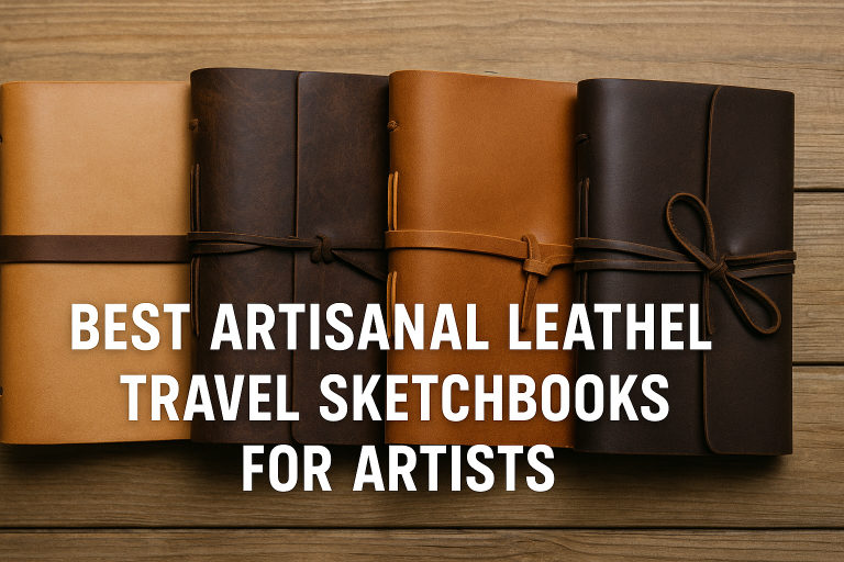5 Best Artisanal Leather Travel Sketchbooks for Artists