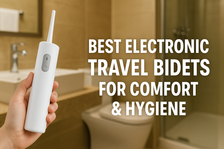5 Best Electronic Travel Bidets for Comfort Hygiene