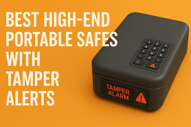 5 Best High-End Portable Safes with Tamper Alerts