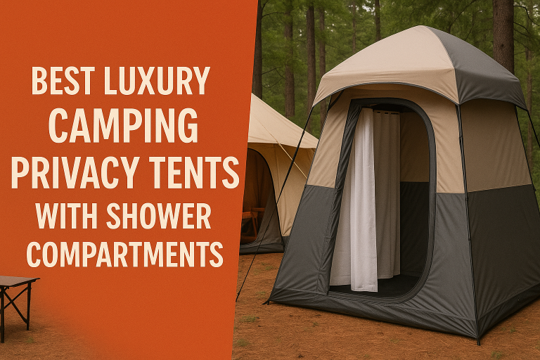 5 Best Luxury Camping Privacy Tents with Shower Compartments