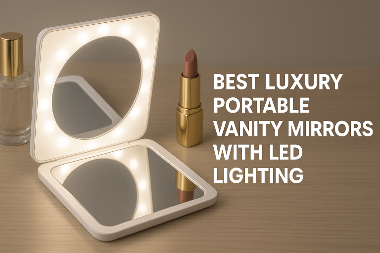 5 Best Luxury Portable Vanity Mirrors with LED Lighting