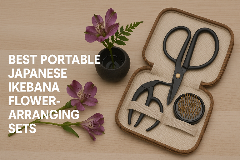 5 Best Portable Japanese Ikebana Flower-Arranging Sets