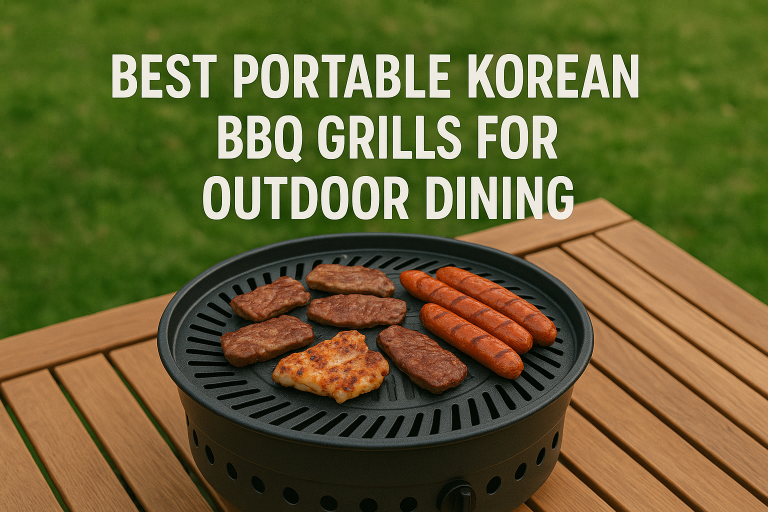 5 Best Portable Korean BBQ Grills for Outdoor Dining