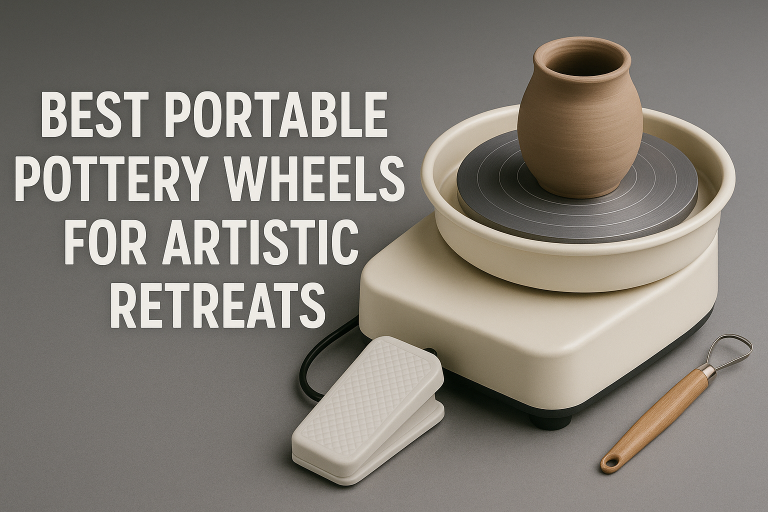 5 Best Portable Pottery Wheels for Artistic Retreats