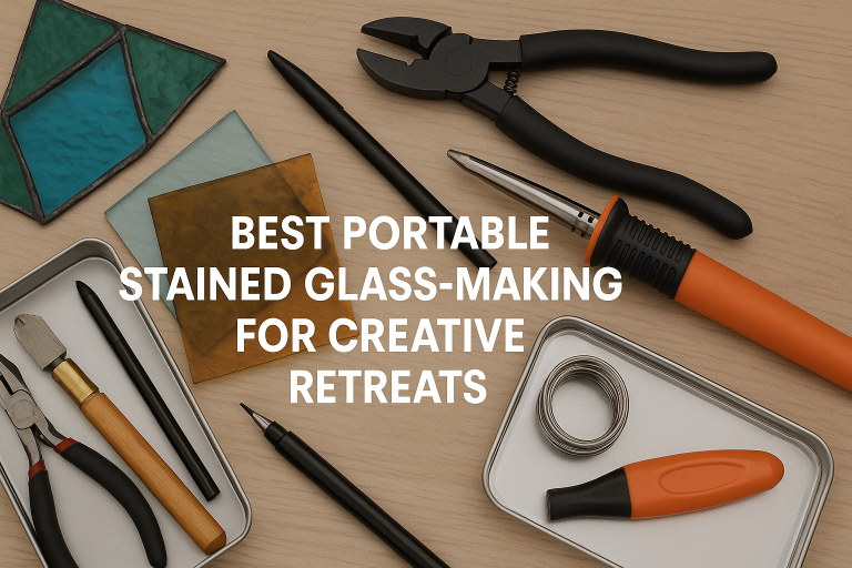 5 Best Portable Stained Glass-Making Kits for Creative Retreats