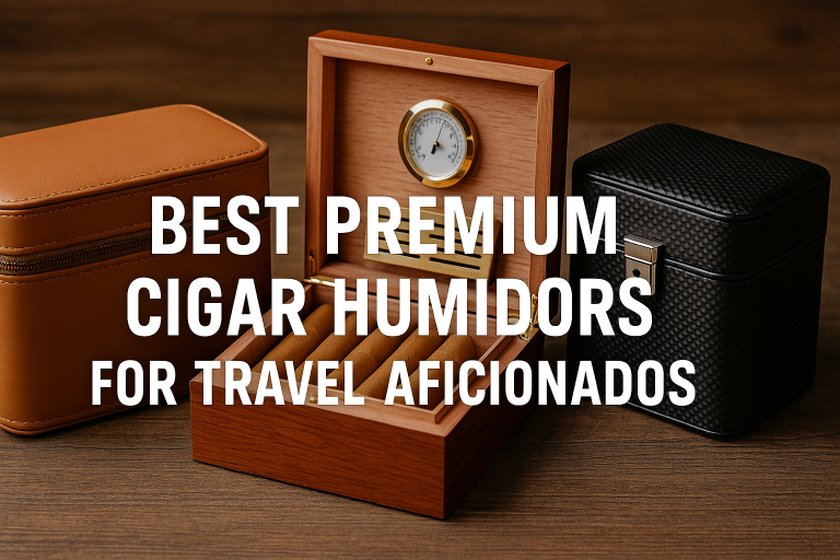 5 Best Premium Cigar Humidors for Travel Aficionados