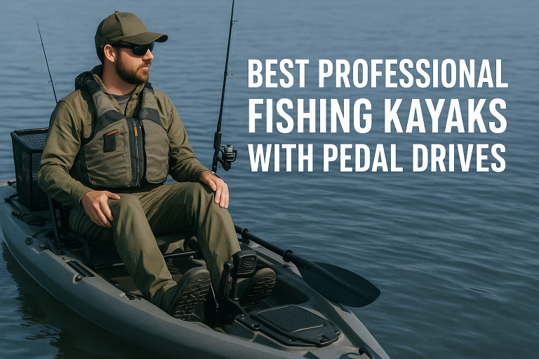 5 Best Professional Fishing Kayaks with Pedal Drives
