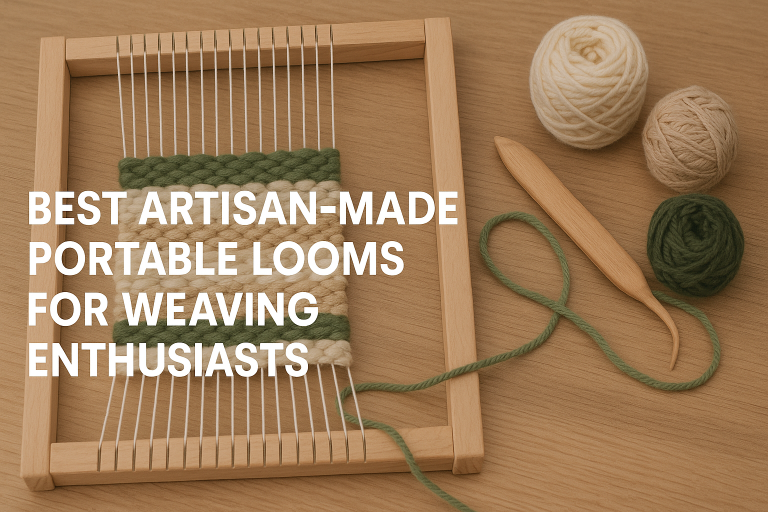 5 Best Artisan-Made Portable Looms for Weaving Enthusiasts