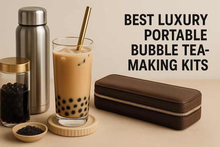 5 Best Luxury Portable Bubble Tea-Making Kits