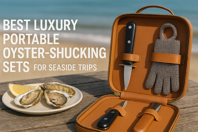 5 Best Luxury Portable Oyster-Shucking Sets for Seaside Trips